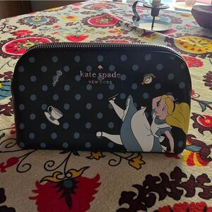 Kate Spade x Disney Alice In Wonderland Limited Edition Cosmetic Bag
